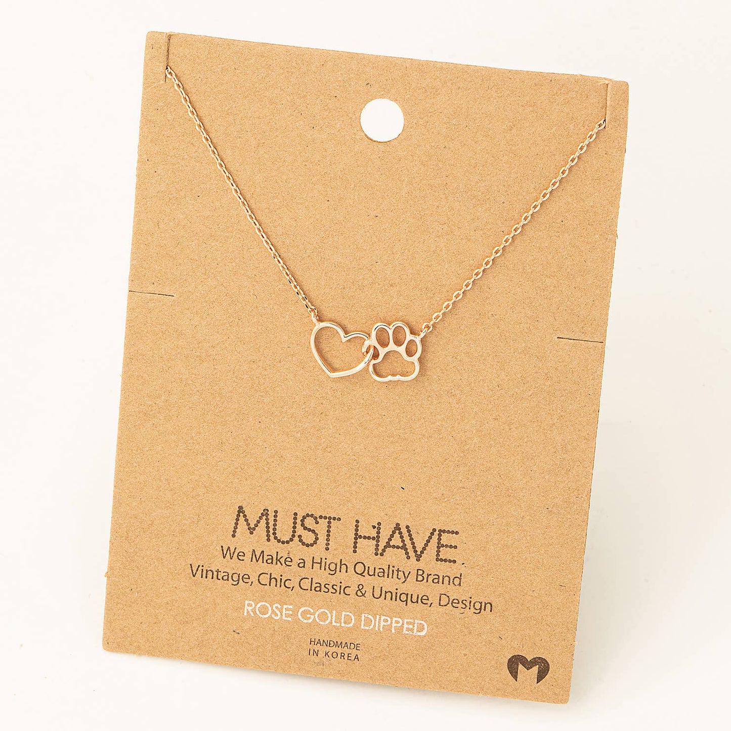 Pawfectly in Love Necklace