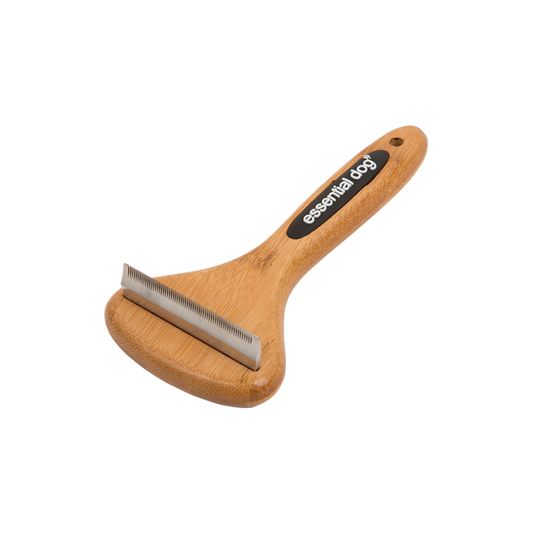 Natural Bamboo Dog Deshedding Tool: Cats & Dogs