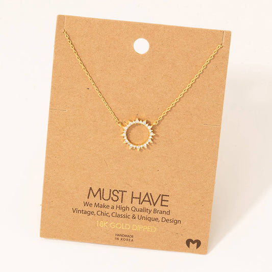 Here Comes The Sun Necklace