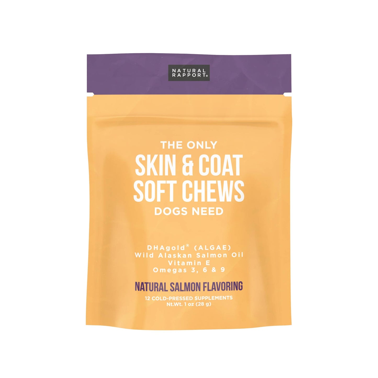 The Only Skin & Coat Soft Chews Dogs Need