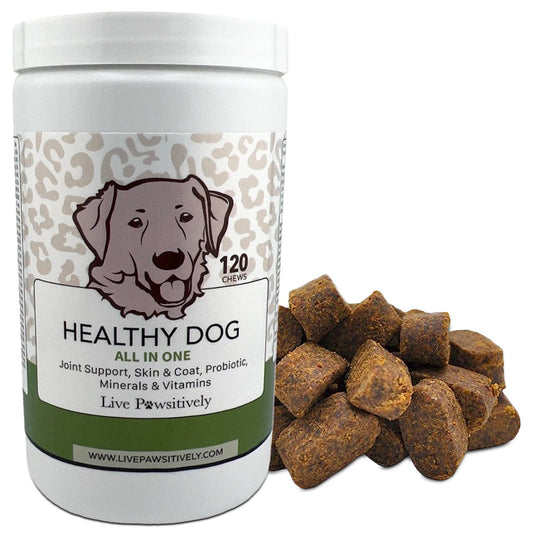 Healthy Dog All in one Supplement dog chew, made in USA