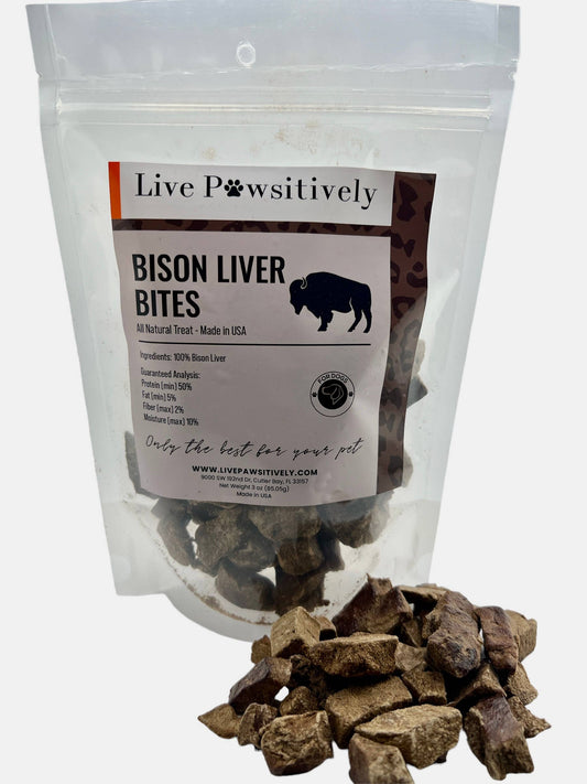 Bison Liver Bites