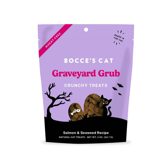 Bocce's Bakery Graveyard Grub Crunchy Cat Treats