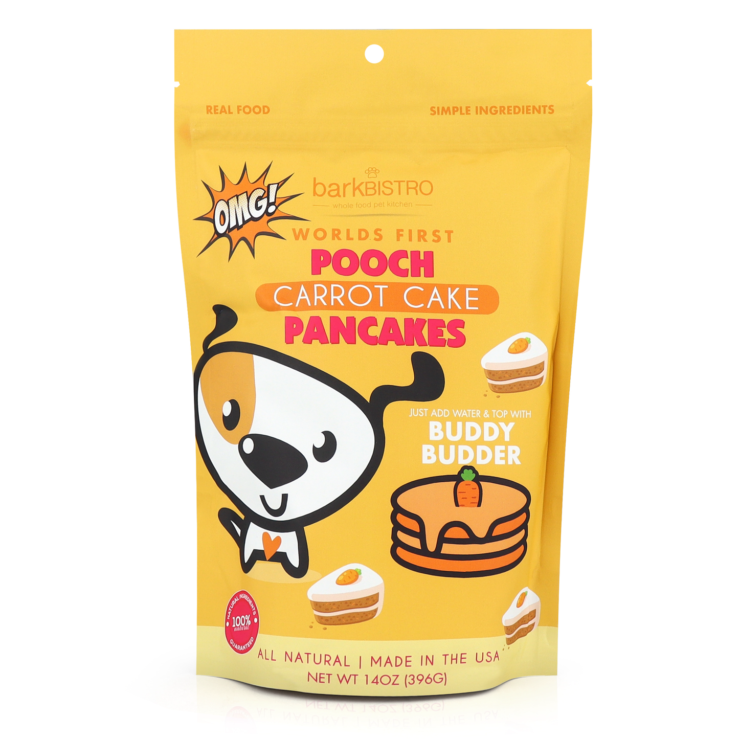 Pooch Pancakes: Carrot Cake