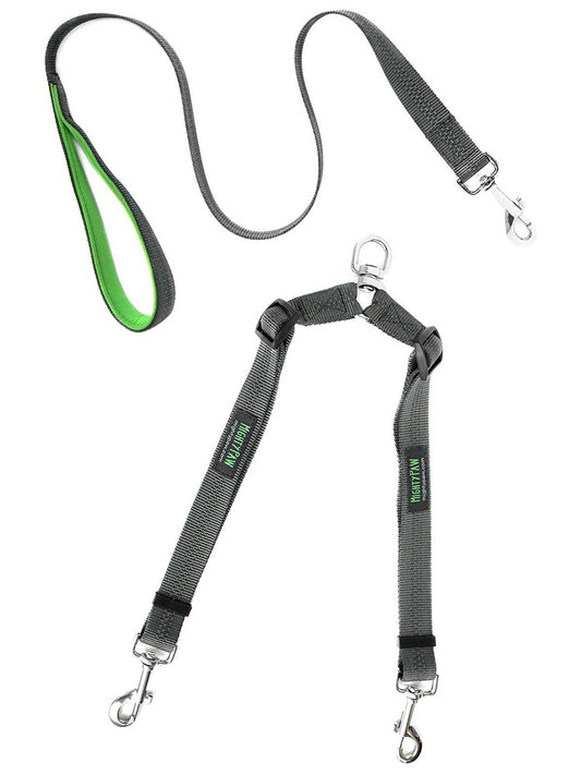 Adjustable Length Double Dog Leash