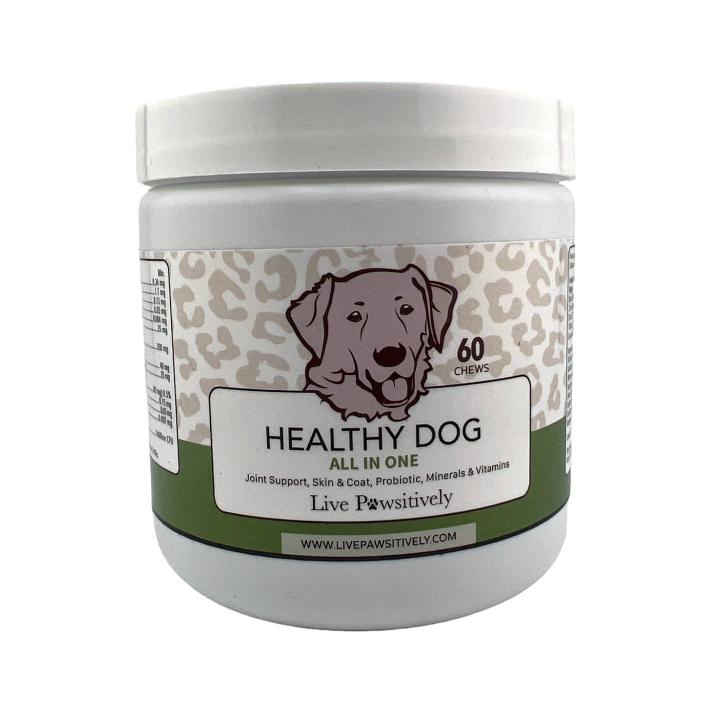 Healthy Dog All in one Supplement dog chew, made in USA